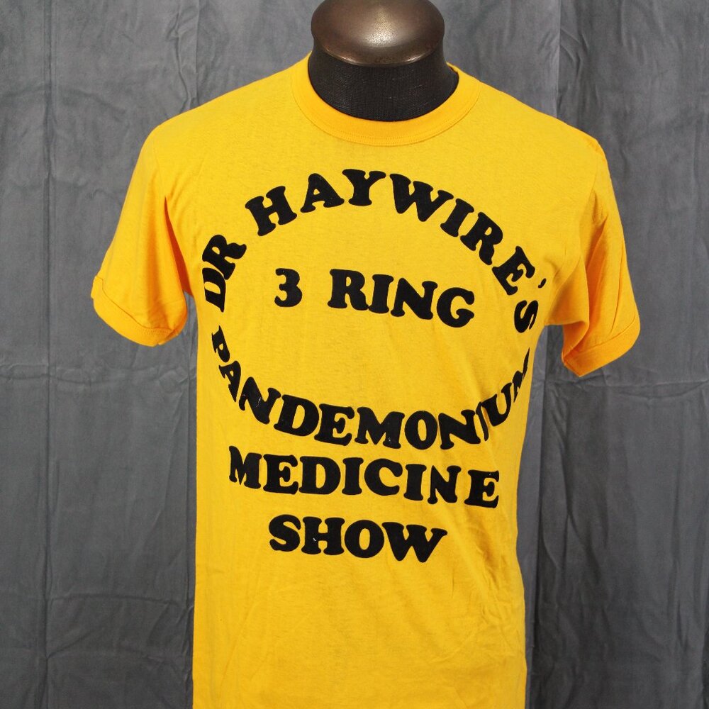 Vintage Graphic T-shirt - Dr Haywire 3 Ring Pandemonium - Men's Large